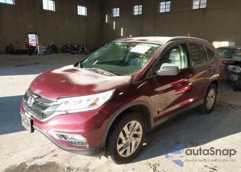 2015 Honda Cr-V Ex-L из США, поврежденный, VIN 5J6RM4H71FL096310